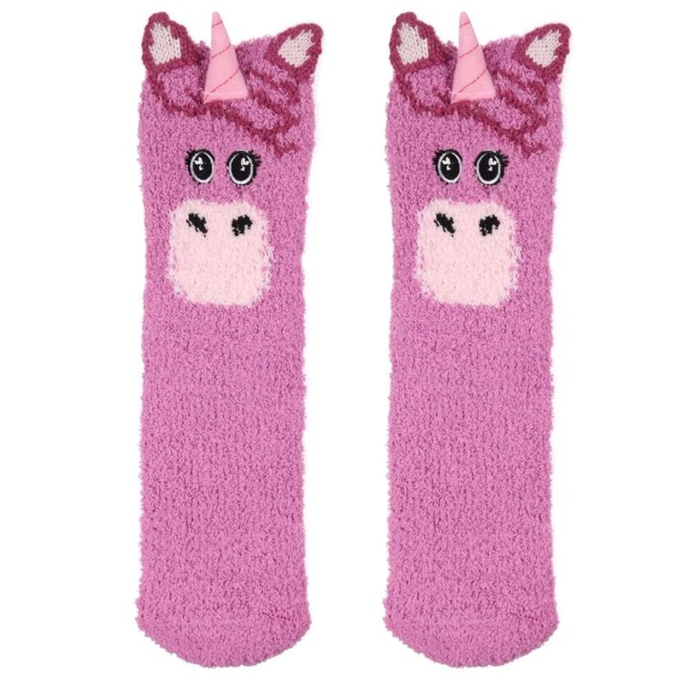 Regatta Childrens/Kids Mudplay Unicorn Socks / Radiant Orchid